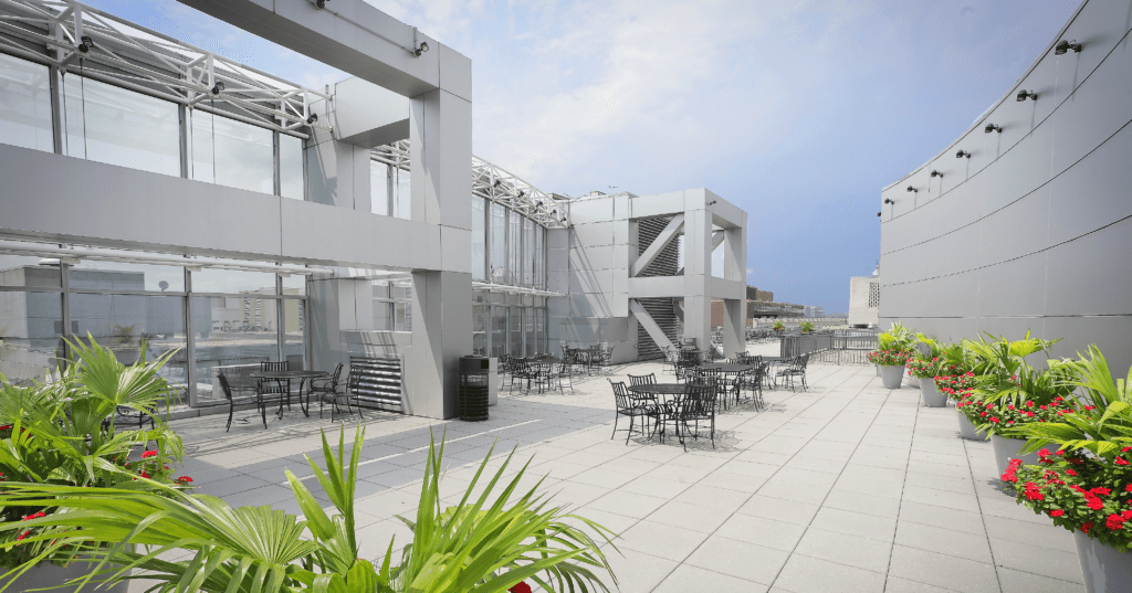 Rooftop Area in Farragut West, Washington DC