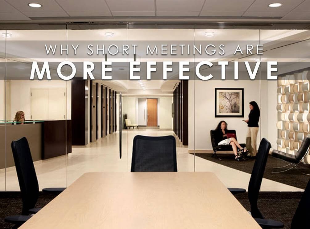 Boost Productivity with Short Meetings